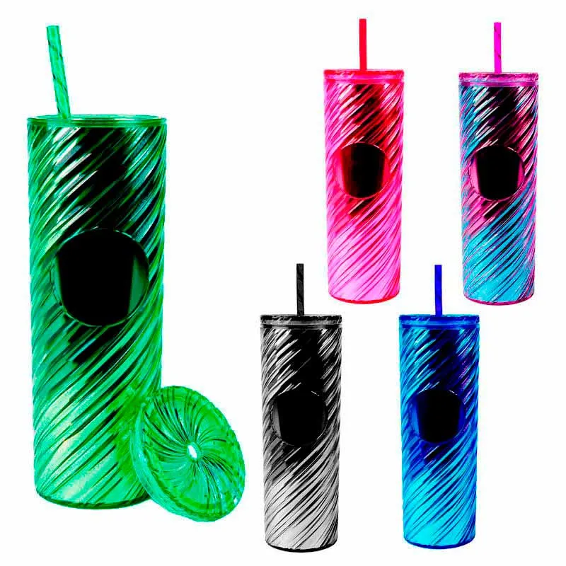 Vasos, termos y otros productos personalizables como artículos promocionales, perfectos para eventos, ferias y regalos corporativos de temporada.