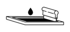 Icono que representa la técnica de serigrafía para artículos promocionales Guadalajara personalizados y creativos de tu empresa.